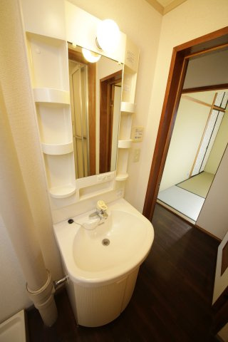 ヤマニハウスの洗面所