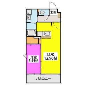 メゾン・ド・KEIWANの間取り