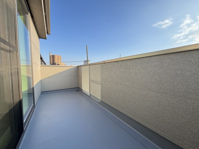 MELDIA瑞穂区津賀田町339②｜名古屋市の戸建ならホームアップのバルコニー
