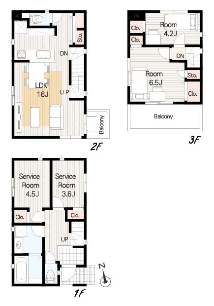 MELDIA瑞穂区津賀田町339②｜名古屋市の戸建ならホームアップの区画図