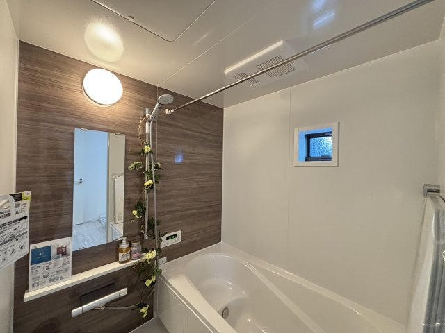 MELDIA瑞穂区津賀田町339②｜名古屋市の戸建ならホームアップの浴室|浴室乾燥機付きで雨の日のお洗濯もラクラク♪