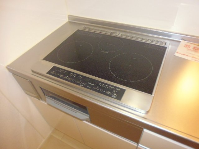 サザンクロスＢのキッチン|ＩＨコンロ