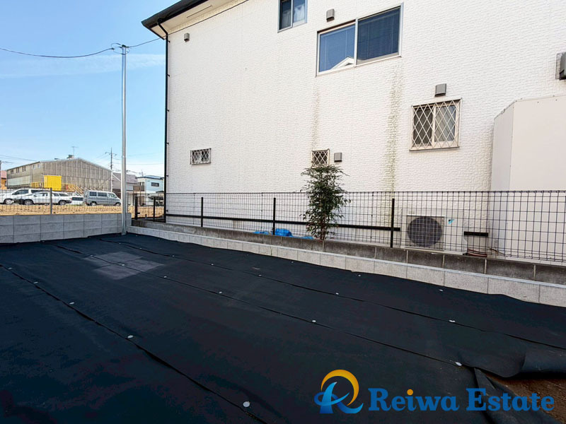 新築戸建　茅ヶ崎市萩園第　全2区画の庭