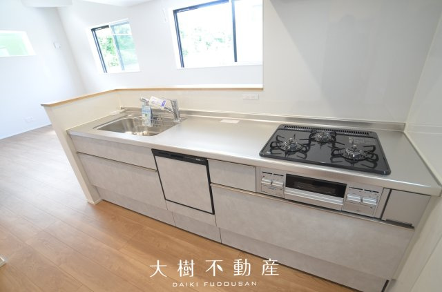 【キッチン】 | 海老名市大谷南3丁目 新築戸建て 全3棟【仲介手数料無料】