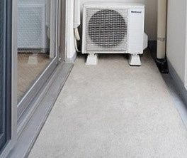 ソレイユ鶴瀬のバルコニー