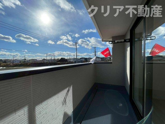 【バルコニー】 | 渋川市八木原1期　3号棟