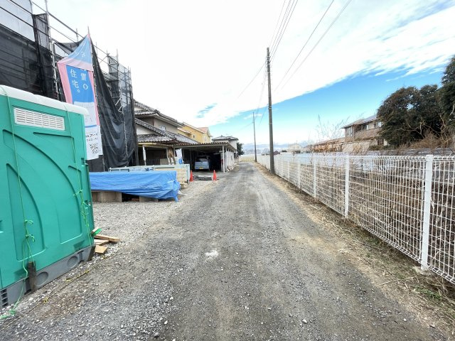 新築戸建・新築建売　太田市大原町第8　薮塚本町小・薮塚本町中の前面道路含む現地写真
