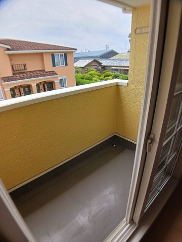 サン・ヴィラ　Ａのバルコニー