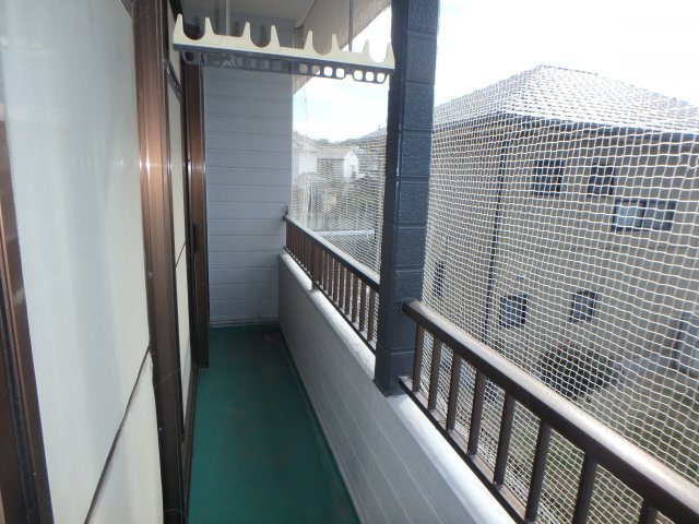 モンレーブまとばのバルコニー