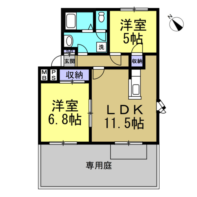 ルミエールKANYU B棟