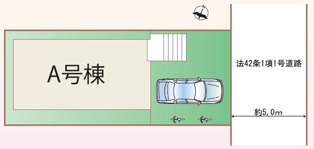 【区画図】 | 青山台３丁目　新築戸建