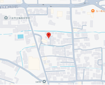 【地図】 | 福岡県八女市本村