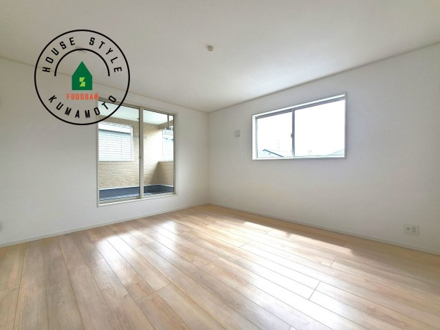 熊本市北区清水新地2丁目第6-2棟（2号棟）の内観：施工例|各部屋収納を備えており過ごしやすいお家です！