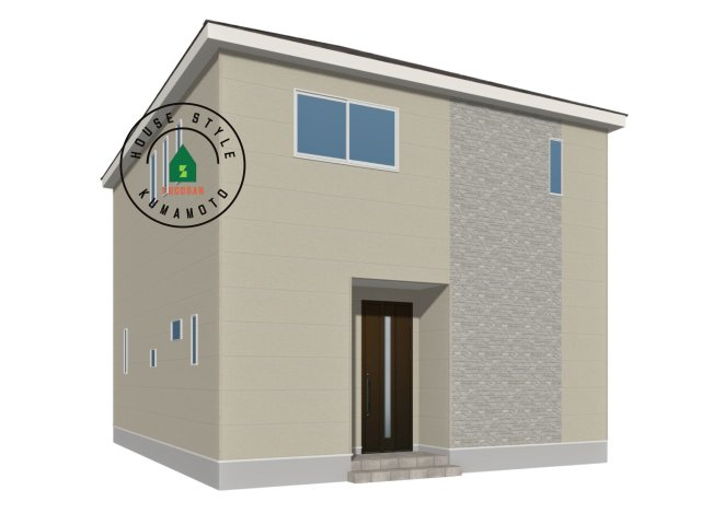 熊本市北区清水新地2丁目第6-2棟（2号棟）の完成予想図|こちらの物件が少しでも気になるようでしたら、お気軽にお問合せください。人生でいちばん大きなお買い物ですので、ゆっくりご見学ください。ネット上の画像と実際の見学では、リアル感がまるで違います。