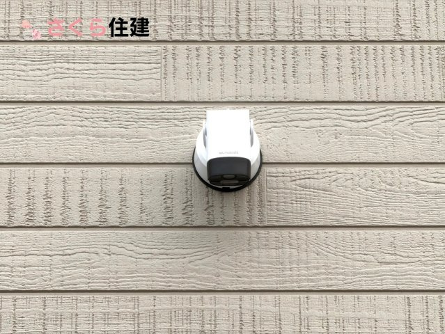 グレードルガーデン　小山市間々田第11　全１棟の防犯設備|お留守時も安心。防犯カメラで来訪者のお顔が分かります。録画機能もあるので後から確認もできます。