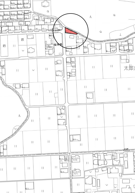 中古住宅　太郎丸北浦の地図