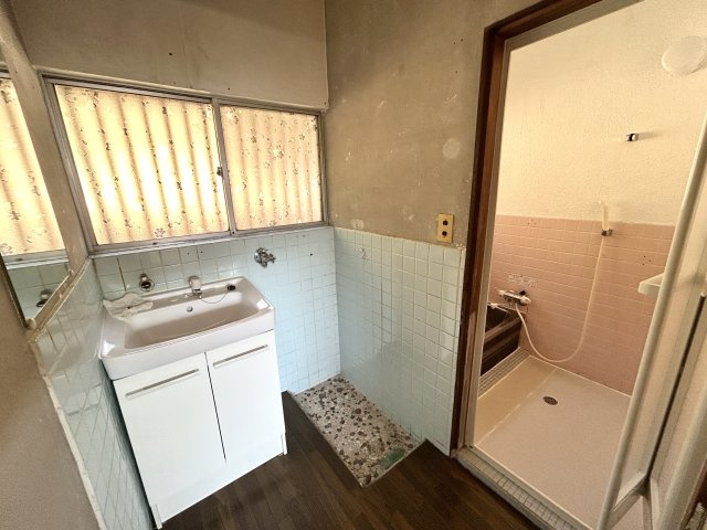 中古住宅　太郎丸北浦の脱衣所