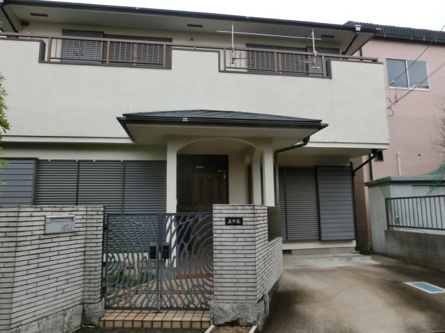 川越市広栄町　売地　整形地37坪の外観