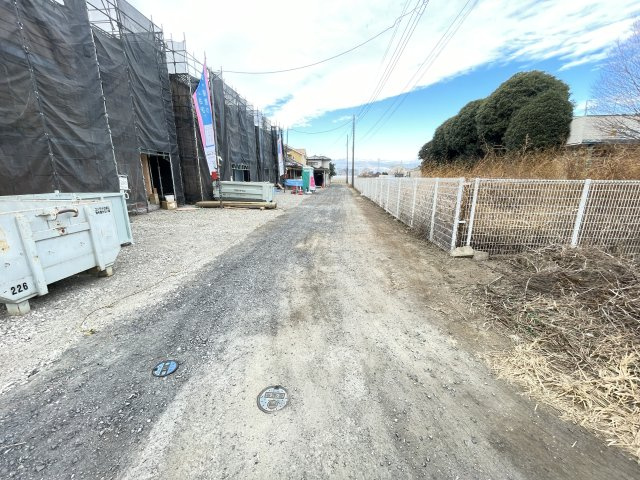 新築戸建・新築建売　太田市大原町第8　藪塚本町小・藪塚本町中の前面道路含む現地写真