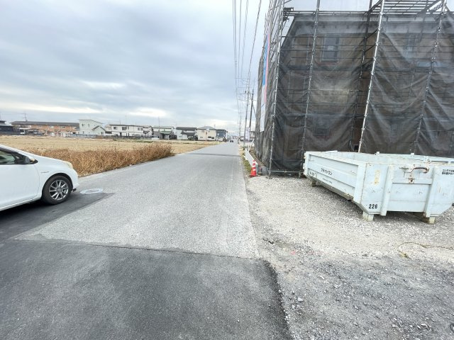 新築戸建・新築建売　太田市大原町第8　藪塚本町小・藪塚本町中の前面道路含む現地写真