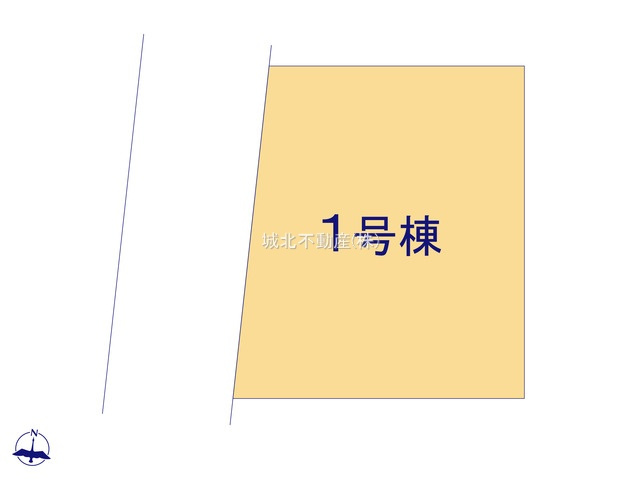 練馬区大泉学園町6丁目 限定1棟の区画図