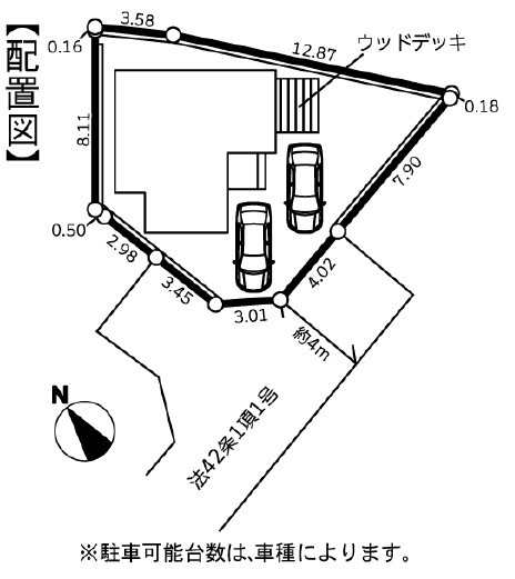 【区画図】 | 藤沢市今田　新築戸建