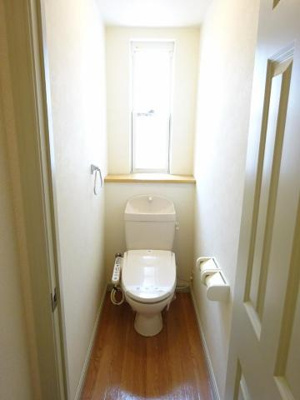 【トイレ】 | ウエルネス伊万里Ⅱ | シャワー付トイレ