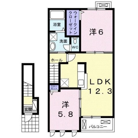 【間取り】 | Ｃａｐｉｔａｌｅ　Ⅰ