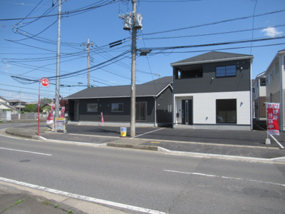 【前面道路含む現地写真】 | 小山市東間々田　新築住宅　2号棟