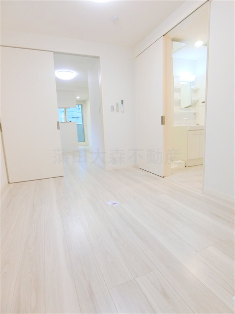 ベルリード西蒲田のその他|洋室4.3帖　壁一面の大型クローゼット付きの寝室