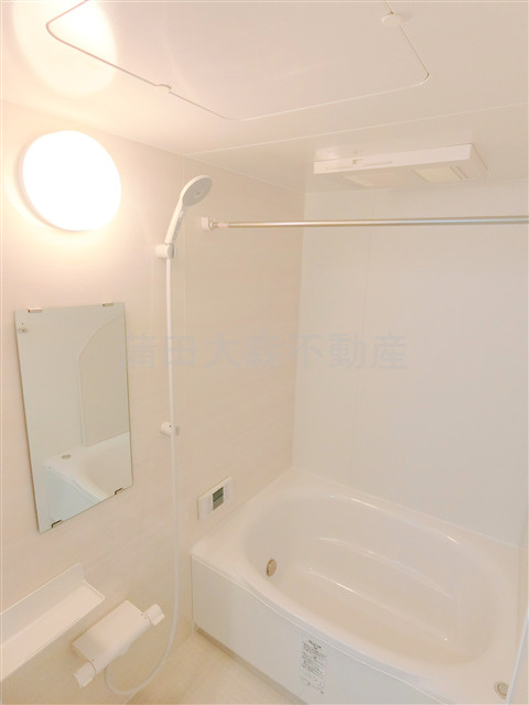 ベルリード西蒲田の浴室|追焚と浴室乾燥機付きのバスルーム　お風呂