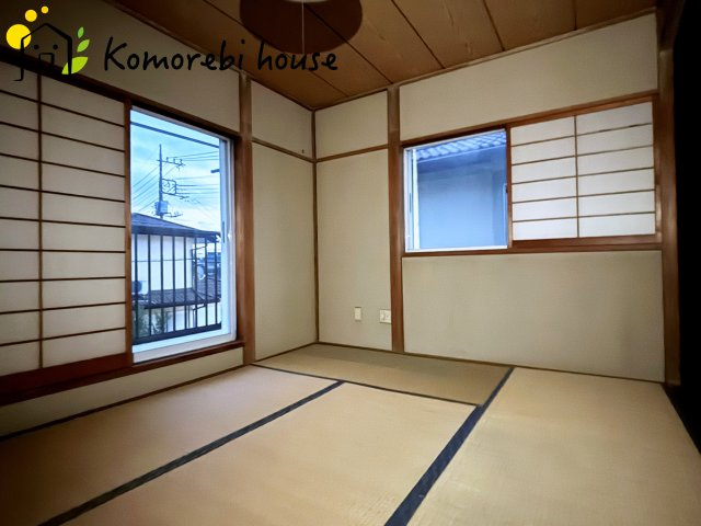 蓮田市関山４丁目　中古一戸建ての寝室|ゆとりの広さです