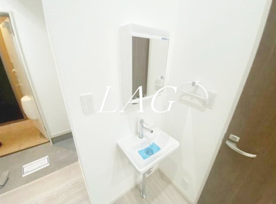 【洗面所】 | 桂ビル | 独立洗面台です。