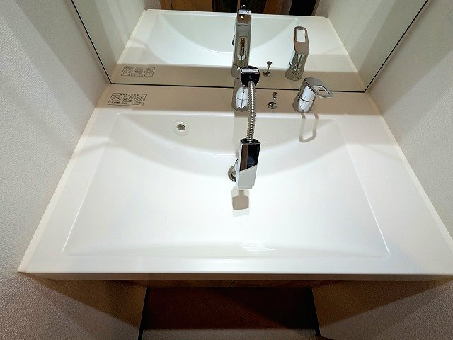 エスレジデンス浅草clarityの設備|ハンドシャワー付独立洗面台です