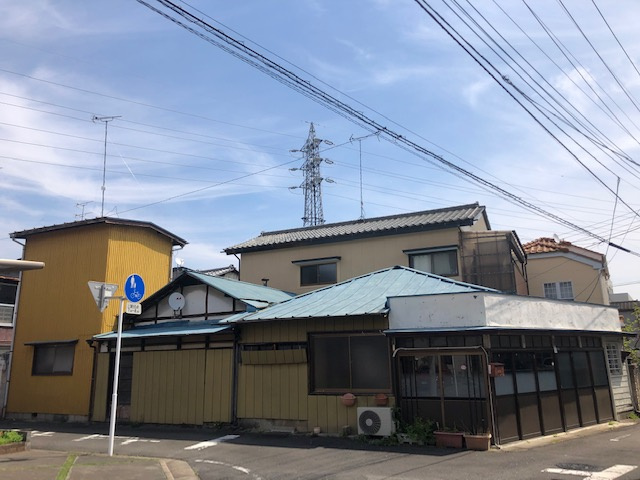 桐生市東小学校裏店舗兼住居