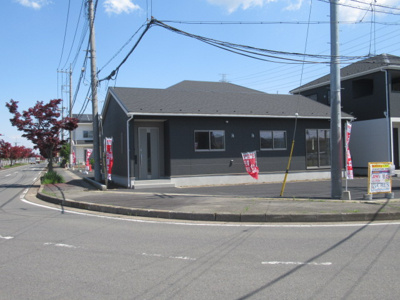 【前面道路含む現地写真】 | 小山市東間々田　新築住宅　3号棟