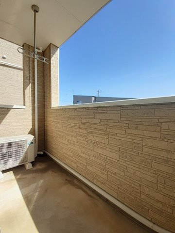 ルピナス・グリーン　Ｂのバルコニー