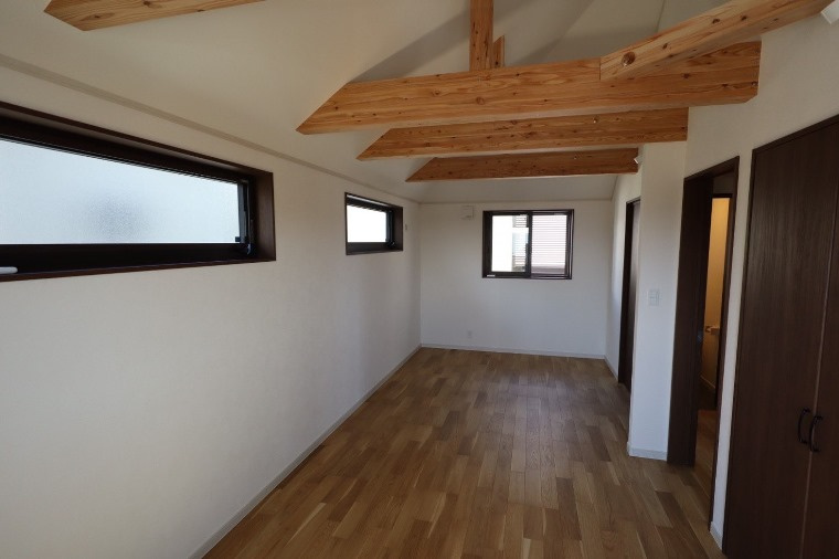 木曽西戸建の寝室