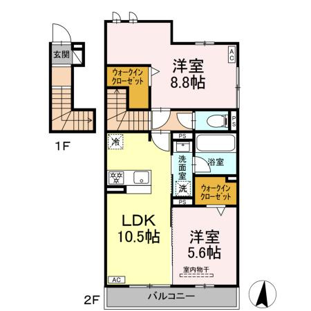 ソルテの間取り