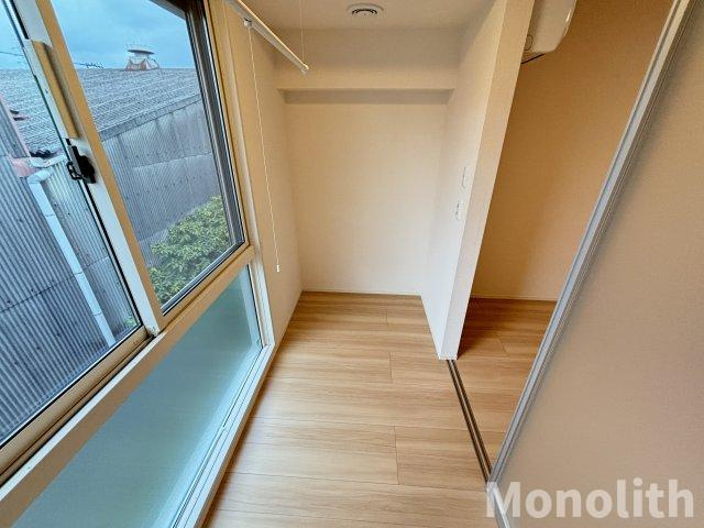 フローラルのバルコニー