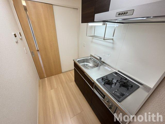 フローラルのキッチン