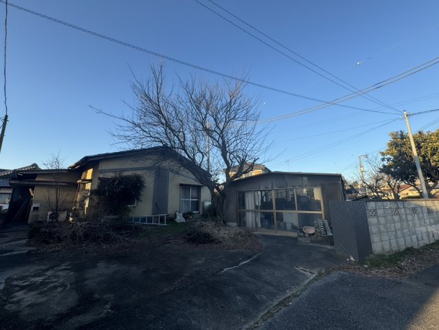 小山市福良814-1の前面道路含む現地写真