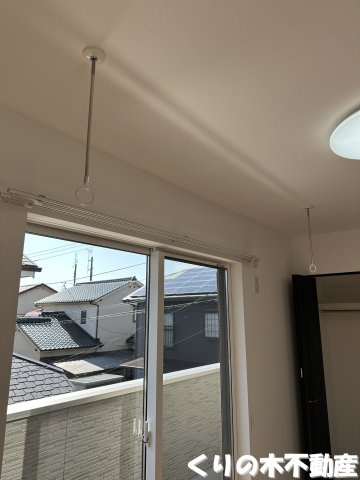 【設備】 | ルミウス片山Ⅳ | 室内物干しです