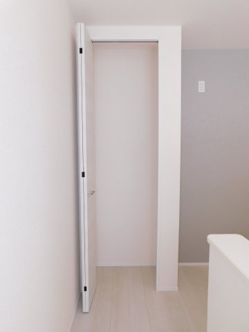 稲沢市田代２丁目の新築一戸建の収納|◇パントリー◇　　日用品や食料品などのストックスペースとして利用できます♪　可動棚取付け可