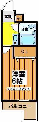 【間取り】 | セルベコート下高井戸