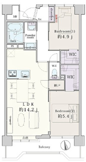 【間取り】 | コープ野村南浦和61
