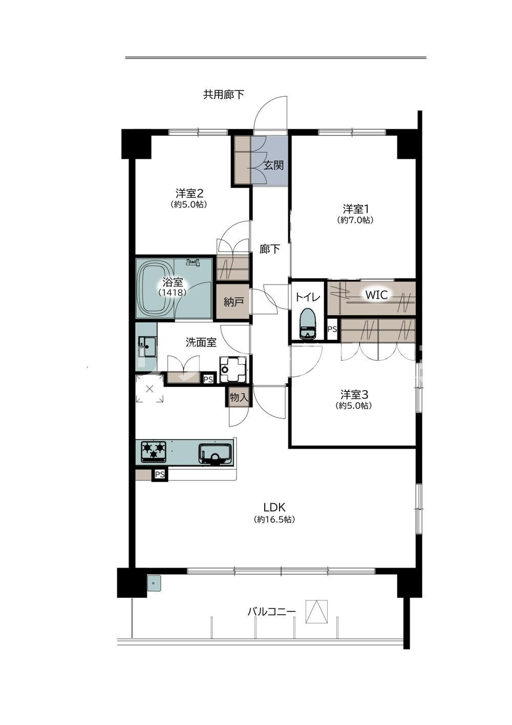 ヴェリテ大日ミライズの間取り|間取り図はいかがですか？ご希望を叶える間取りですか？リビングの広さは？水回りの位置は？カウンターキッチン？など色々な情報が集約されています。弊社ではリフォームなどのご相談も承っております。