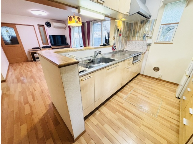 【キッチン】 | 「IHクッキングヒーター」で、お子様や高齢な方も安心です◎