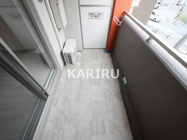 GARDENIA鶴見のバルコニー