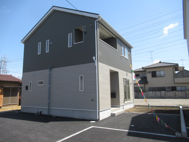 【外観パース】 | 小山市東間々田　新築住宅　6号棟